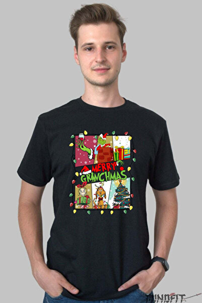 GILDAN Tricou Spirirul Craciunului Merry Grinchmas Barbat