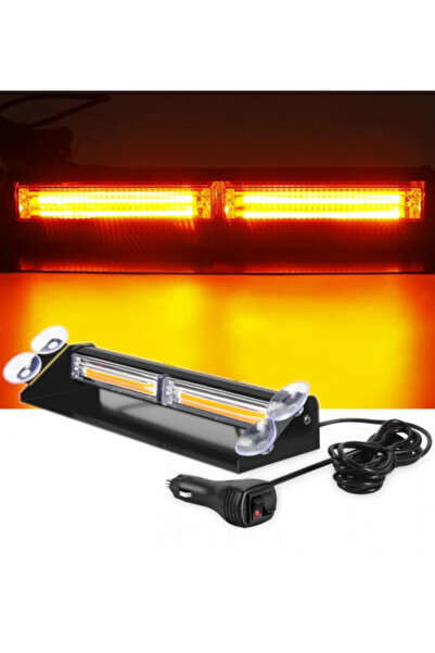 Led Light Alex Professional LED strobe for windshield, 40 W, 12-24V, orange light