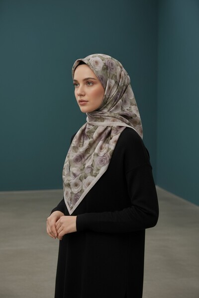 Onur Scarf - New Season Trending Products Rose Pattern Soft Fabric Comfortable to Use Fashion Store