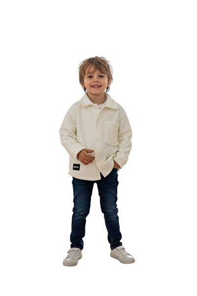 ERDEM KIDS Boys-Girls Unisex Cotton Daily-Casual Winter Fleece Jacket Shirt