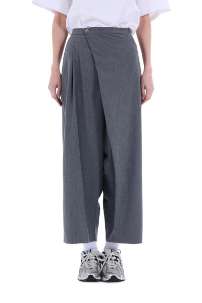 MORREZ Rafe Asymmetric Wrap Pantolon Antrasit K