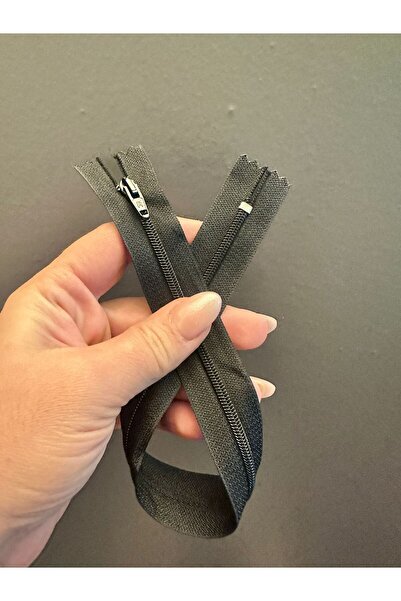 Gönülden Tasarım 35X2 CM SİYAH FERMUAR