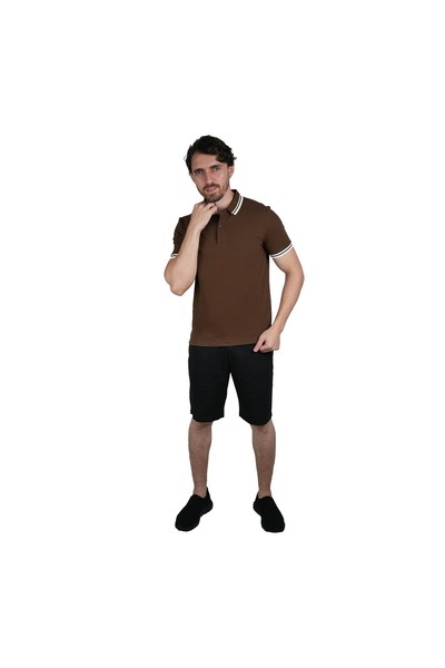 Giordano Men's Slim Fit Pique Polo: Elevated Comfort, Modern Style