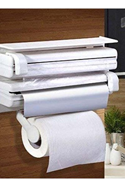 Generic Triple Paper Dispenser White 38.5 x 19 x 7.5centimeter