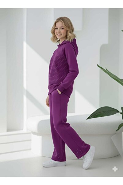 EFSACE Stone Hoodie Girl's Suit