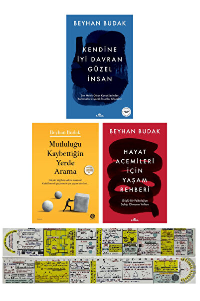 Timaş Yayınları Beyhan Budak 3 Kitap Set + Mat. Cetvel