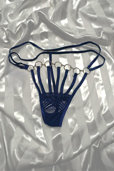 Papatya Zincir Detaylı ip model esnek dokulu rahat kalıp tanga