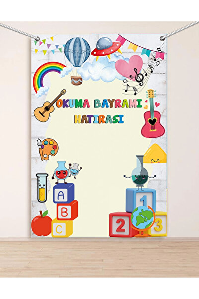 heptex Okuma Bayramı Hatırası Fotoğraf Panosu Branda 150x200