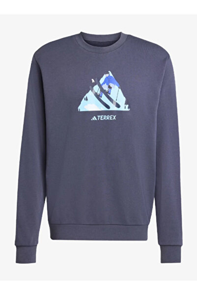 adidas KE2318 Terrex Snow Graphic Crew Unisex Sweatshirt