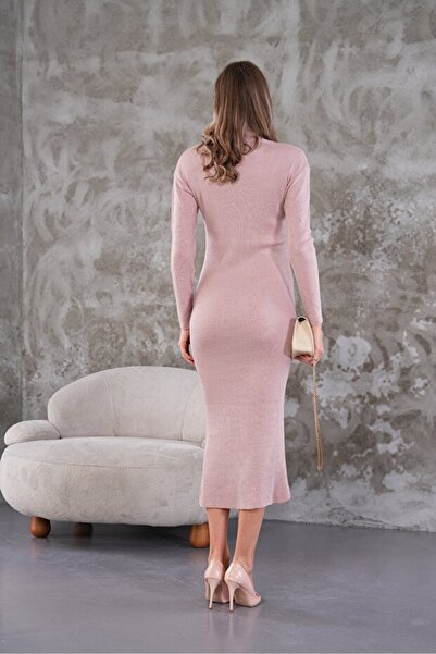 miss ledonna Corded Knitwear Dress