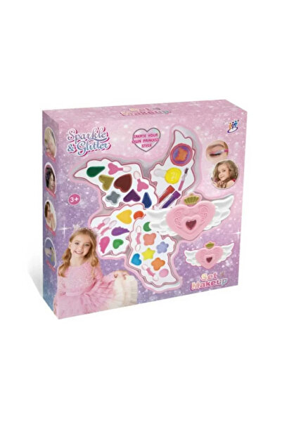 de Set machiaj Sparkle and Glitter pentru fetițe – trusă joc rol, culori stră...