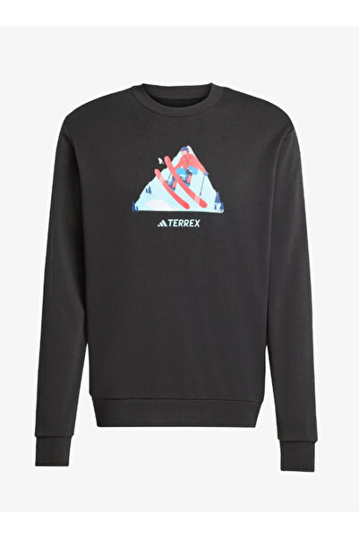adidas KE2320 Terrex Snow Graphic Crew Unisex Sweatshirt