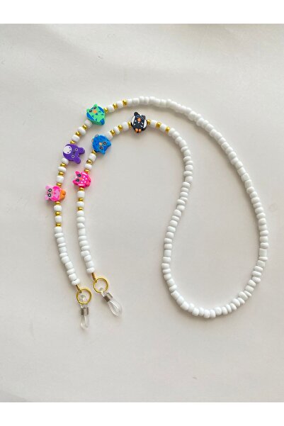 LiKESUN HOME Beaded Children's Glasses Strap Glasses Cord