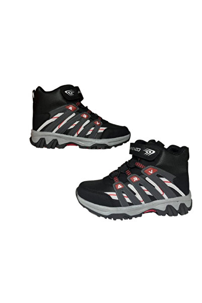 ARVENZO Детски туристически ботуши Black Ice за външни условия