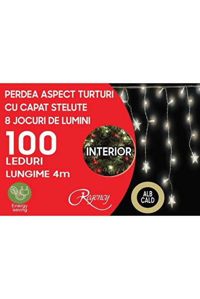 regency Perdea 100LED stelute WW