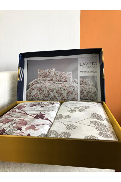 Bikaya Home New Box Double Duvet Cover Set |   Sheet Without Elastic Band |   Daily Use |   Dowry Chest |   Luxury Boxed