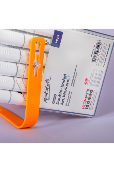 Mont Marte Mm 48-Piece Boxed Dual Tip Art Marker Pen Set