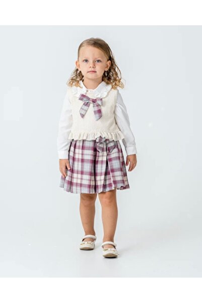 Alvadonna 3-Piece Girl's Skirt Suit