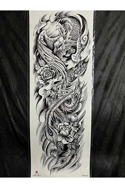 Tattoo Geçici Dövme - Anka Kol Kaplama