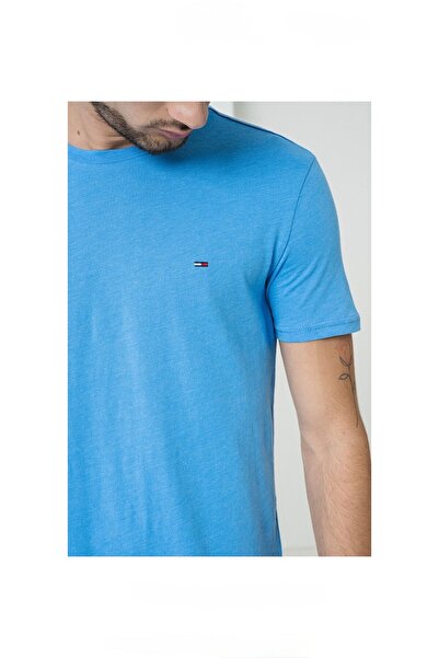 Tommy Jeans - Slim fit T-shirt, Aquamarine Blue