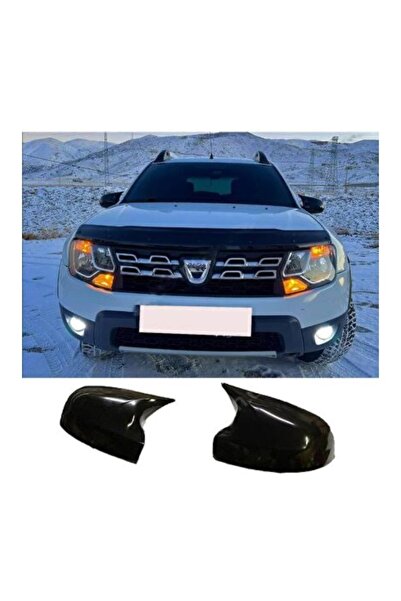 Genel Markalar Dacia Duster 2010-2017 Uyumlu Batman Yarasa Ayna Kapağı Seti -...