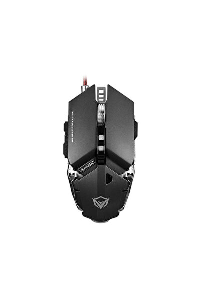 MeeTion Mouse de gaming MT-M985 RGB, software, 4000 dpi, USB - Gri