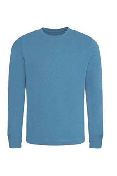 Ecologie Men's cotton sports sweatshirt, ink blue, size M