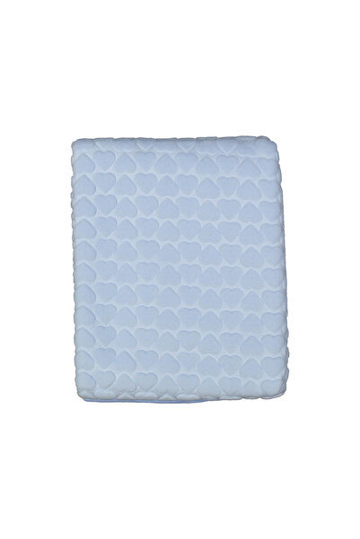 Juuta Heart Embossed Printed Plush Blanket – 100X120 cm Soft and Warm Baby Bl...