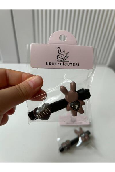 Tavşan Figürlü Klips Toka