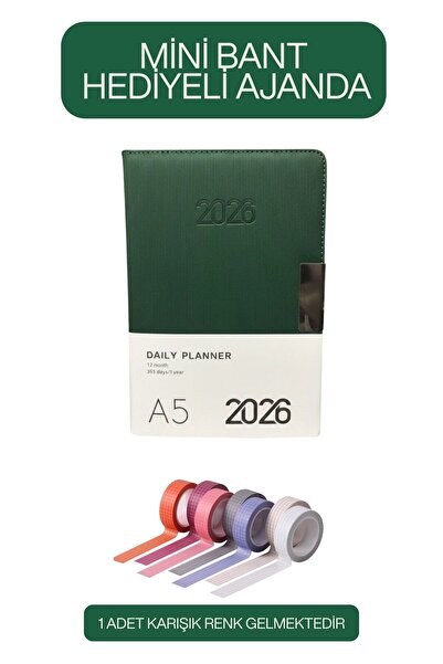 not 2026 Year 15X21 Daily Planner Agenda Leather Model