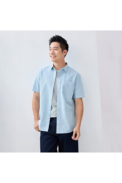 Giordano Men's Lyocell Cotton Relax Fit Shirt