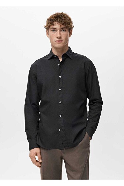 MANGO Man Regular fit %100 pamuklu gömlek