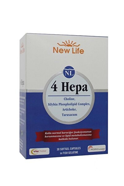New Life 4 Hepa 30 Softgel Kapsül