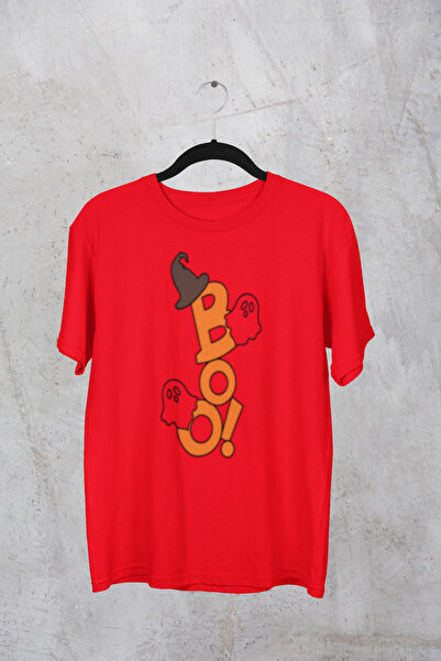MG Boo! Printed Circular Neck Cotton Ov Oversized Alip Short Sleeve Unisex Ts...