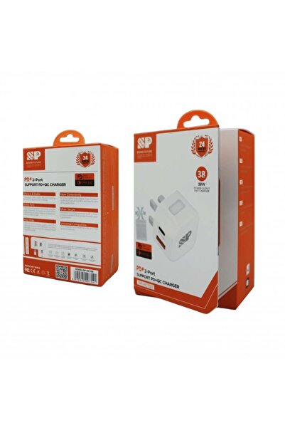 iSNUP PD USB Dual-Port Charger Head 38W