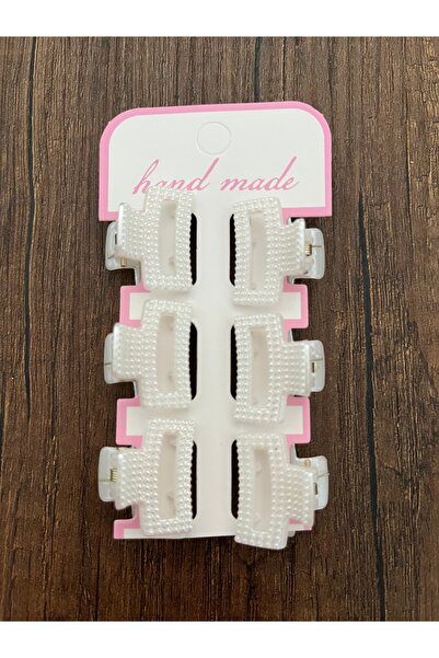 gülümse gel Kız Çocuk Kadın 6'lı Mandal Toka Seti Küçük Kıskaçlı Toka