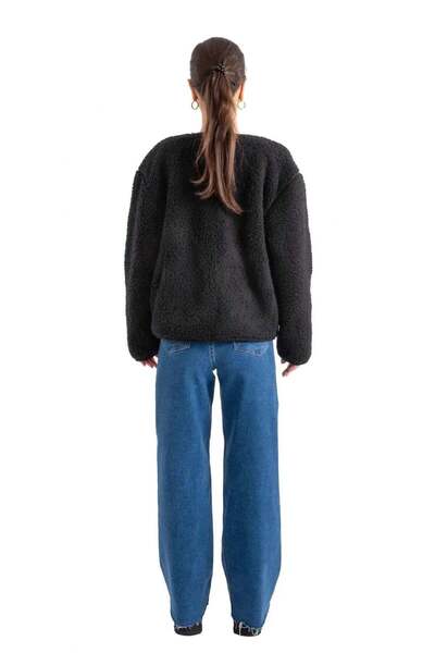 Coredra Plush Snap Jacket - C601