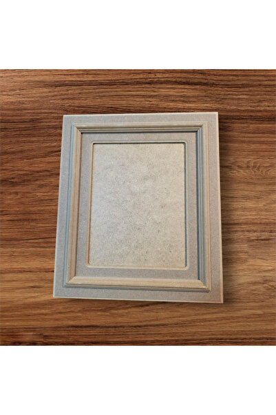 Lotus Ham boyanabilir mdf ahşap çerçeve 30x35 cm resim çerçevesi