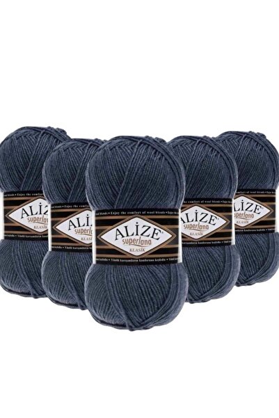 Alize Superlana Klasik 203 Örgü İpi 5 Adet