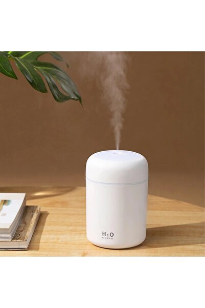 stuffix Mini Air Humidifier, JUP, LED, Portable, USB, 2 Operating Modes, 300 ml, White