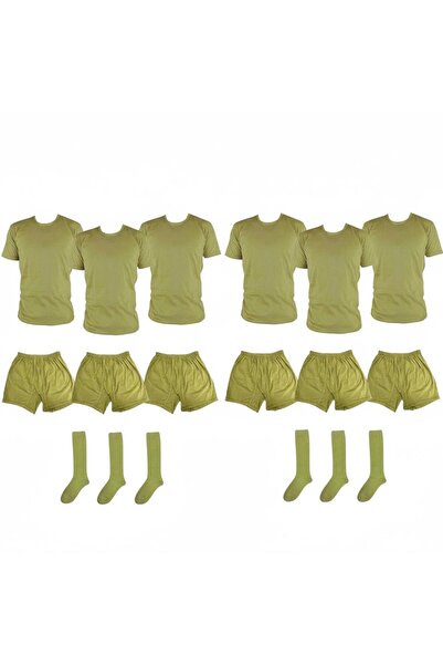 DOĞAN ASKERİ MALZEME ملابس داخلية عسكرية مكونة من 6 قطع وملابس داخلية عسكرية ...