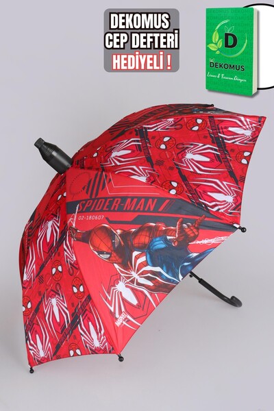 SPIDERMAN DEKOMUS CEP DEFTERİ VE YENİ SEZON LİSANSLI KILIFLI ŞEMSİYE GAMEVERSE