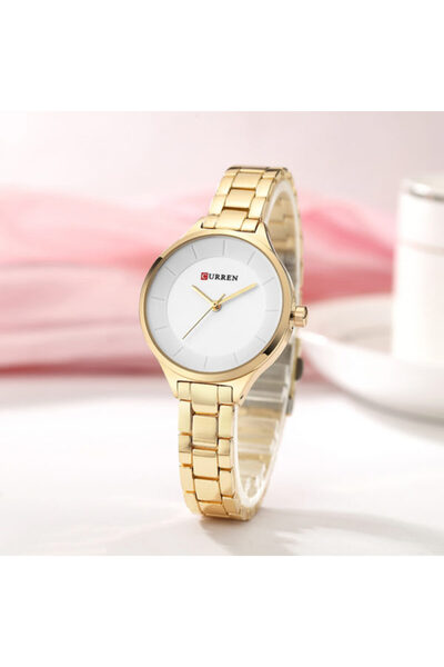 Curren Women Water Resistant Analog Watch 9015