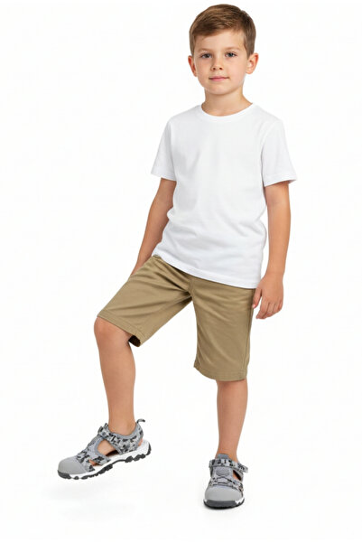 Limbeo Guaranteed Daily Wear Closed Front Flexible Soft Sole Rope Detail Velcro Baby Boy Sandals Slippers