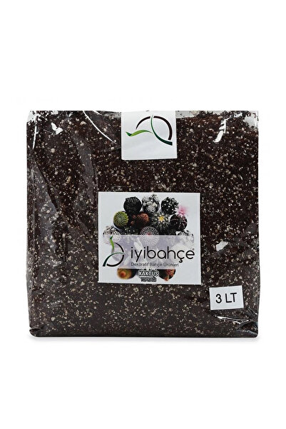 İYİBAHÇE Kaktüs - Sukulent Toprağı 3 Lt