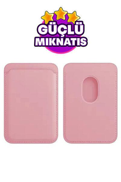 WANNA PROTECT حامل بطاقات مغناطيسي من Magsafe، حامل بطاقات جلدي متوافق مع جمي...