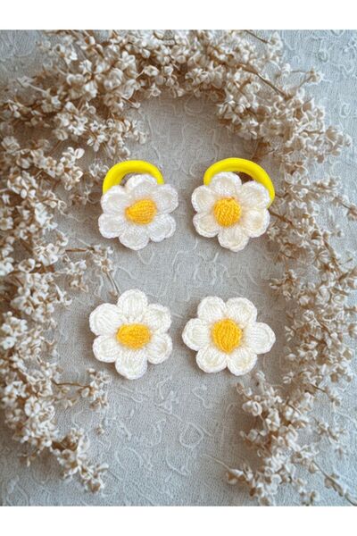 NYUZA El İşlemesi Papatya Toka