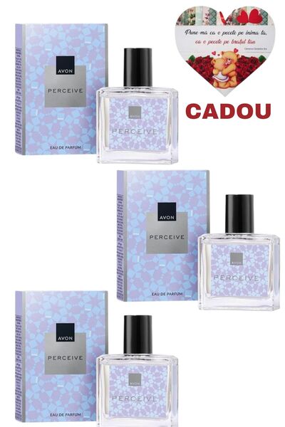 AVON Set of 3 x Perceive Eau de Parfum for Her, 30ml