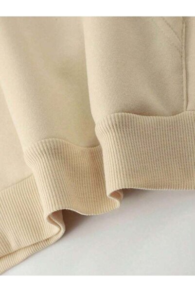 LAVİTTA Compass Wings Printed Unisex Oversized Hooded Hoodie