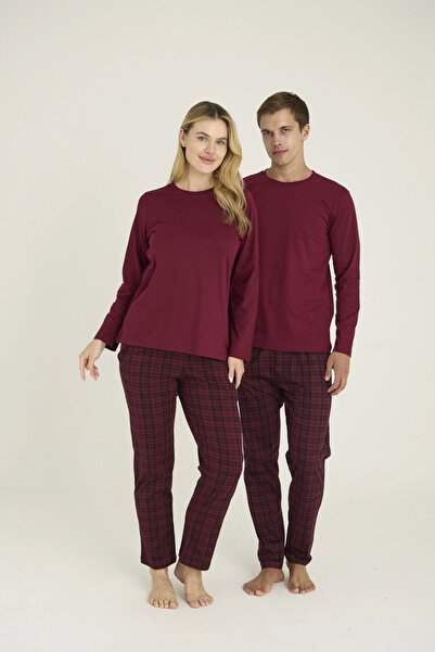 ALFA AKSESUAR 03 9273 Men's O-Neck Pajama Set